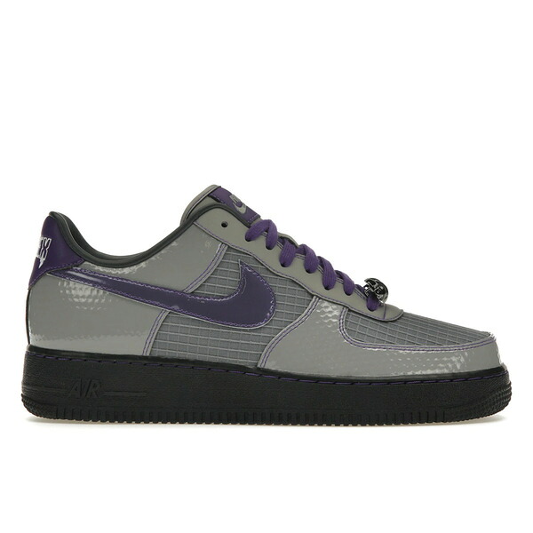 Nike ナイキ メンズ スニーカー  【Nike Air Force 1 Low RTFKT Clone X Robot (Edition of 979)】  大いさ US_M_15 Stealth Grey/Purple-Black