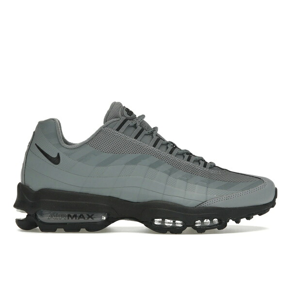 Nike ナイキ メンズ スニーカー  【Nike Air Max 95 Ultra Caution Strip Black Chrome Grey】  大きさ US_8.5(26.5珊) Black/Chrome Grey
