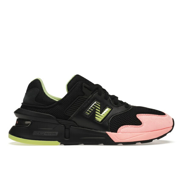 New Balance ニュー平衡にする メンズ スニーカー  【New Balance 997S Kawhi Leonard Sunrise】  大きさ US_8(26.0珊) Black/White-Pink-Neon Yellow