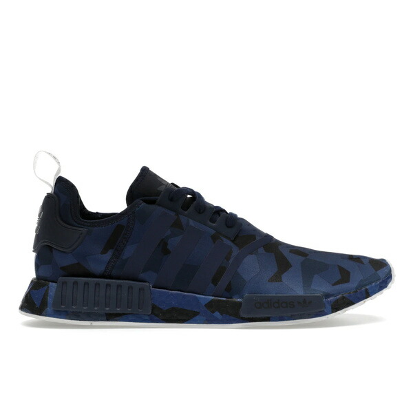 adidas アディダス メンズ スニーカー  【adidas NMD R1 Fractal Camo Collegiate Navy】  大きさ US_9(27.0珊) Collegiate Navy/Collegiate Navy/Cloud White