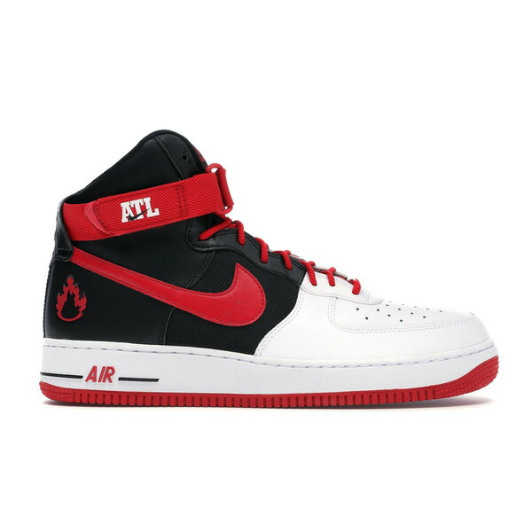 Nike ナイキ メンズ スニーカー  【Nike Air Force 1 High Atlanta Away】  大きさ US_12(30.0珊) White/University Red-Black