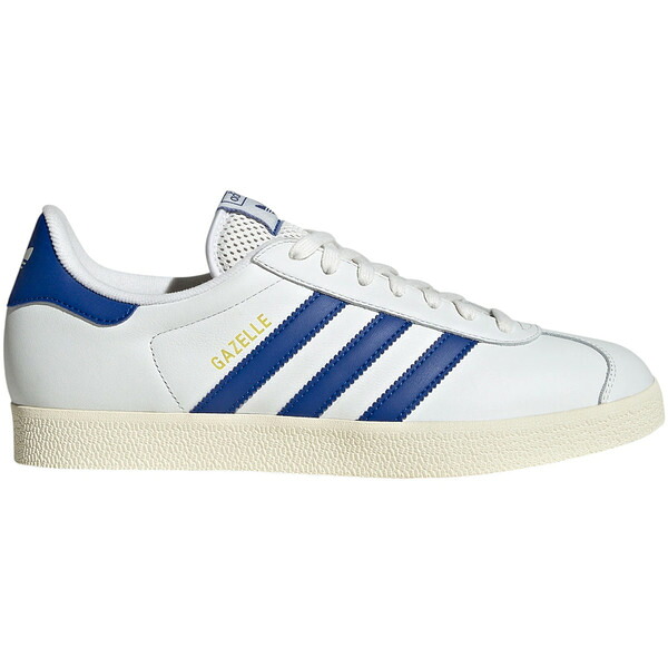 adidas アディダス メンズ スニーカー  【adidas Gazelle Core White Royal Blue Cream White】  大きさ US_8(26.0珊) Core White/Royal Blue/Cream White
