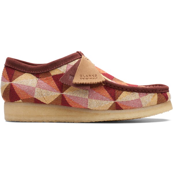 Clarks クラークス メンズ スニーカー  【Clarks Originals Wallabee Boot Yellow Multi Textile】  大いさ US_10.5(28.5糎) Yellow/Multi