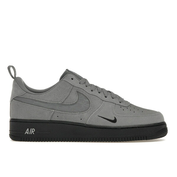 Nike ナイキ メンズ スニーカー  【Nike Air Force 1 Low \u002707 LV8 Reflective Swoosh Cool Grey】  大きさ US_M_13 Cool Grey/Black/Cool Grey