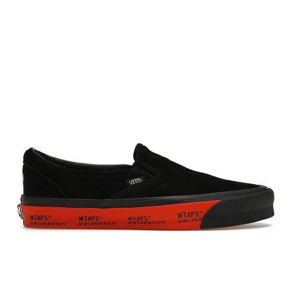 Vans バンズ メンズ スニーカー  【Vans Slip-On WTAPS Black Orange】  大きさ US_10.5(28.5珊) Black/Orange