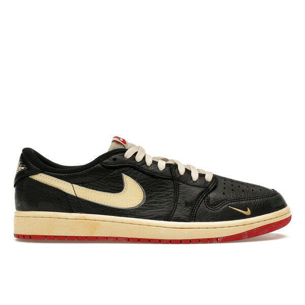 Jordan ジョーダン メンズ スニーカー  【Jordan 1 Retro Low OG Nigel Sylvester Better With Time】  大きさ US_8(26.0糎) Black/Muslin/Varsity Red
