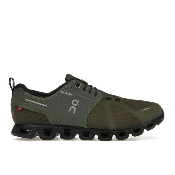 On オン メンズ スニーカー  【On Running Cloud 5 Waterproof Olive Black】  大きさ US_12.5(30.5珊) Olive/Black