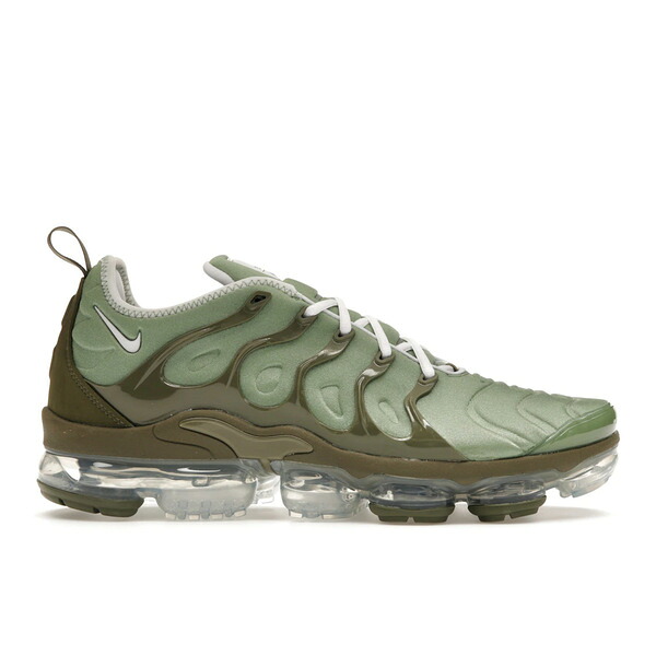 Nike ナイキ メンズ スニーカー  【Nike Air VaporMax Plus Oil Green】  大きさ US_11.5(29.5珊) Oil Green/Medium Olive/Metallic Silver/White