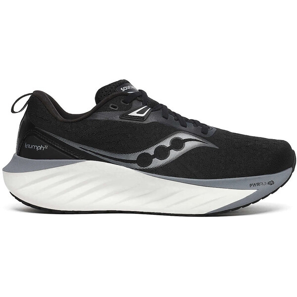 Saucony サッカニー メンズ スニーカー  【Saucony Triumph 22 White Black】  大きさ US_12.5(30.5糎) White/Black