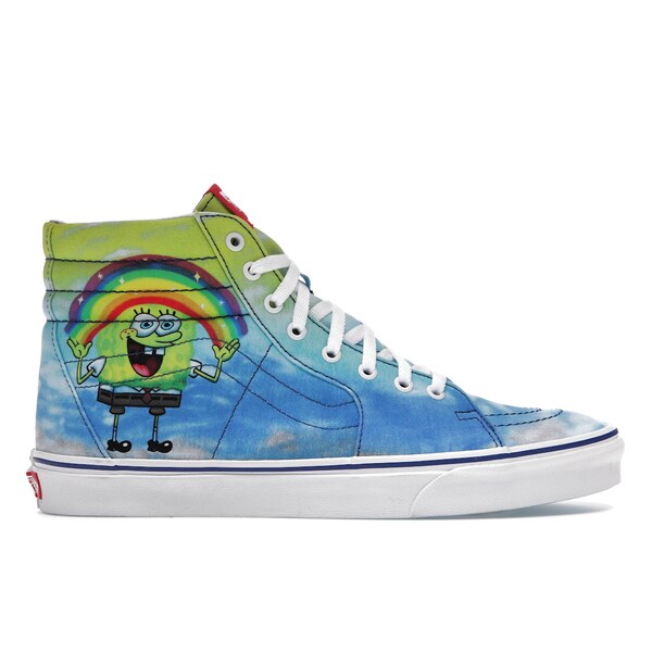 Vans バンズ メンズ スニーカー  【Vans Sk8-Hi 38 DX SpongeBob SquarePants Imaginaaation】  大きさ US_5(23.0珊) Multi-Color/Blue