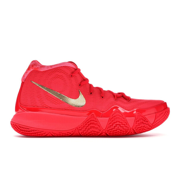 Nike ナイキ メンズ スニーカー  【Nike Kyrie 4 Red Carpet】  大きさ US_10(28.0糎) Red Orbit/Metallic Gold