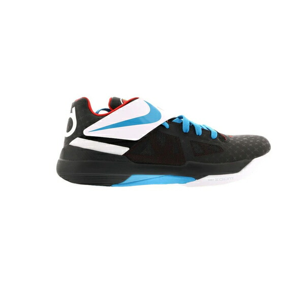 Nike ナイキ メンズ スニーカー  【Nike KD 4 N7 Black】  大きさ US_10(28.0珊) Black/Dark Turquoise-Challenge Red-White