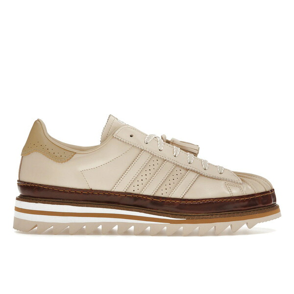 adidas アディダス メンズ スニーカー  【adidas Superstar CLOT By Edison Chen Milk Tea】  大きさ US_11(29.0珊) Crystal Sand/Hazy Beige/Cloud White
