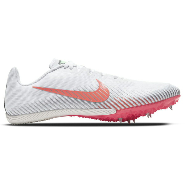 Nike ナイキ メンズ スニーカー  【Nike Zoom Rival M 9 White Flash Crimson】  大きさ US_M_13 White/Hyper Jade/Black/Flash Crimson