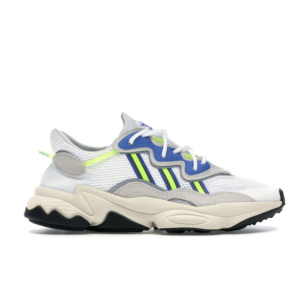 adidas アディダス メンズ スニーカー  【adidas Ozweego Cloud White Solar Yellow】  大きさ US_10.5(28.5珊) Cloud White/Grey One/Solar Yellow