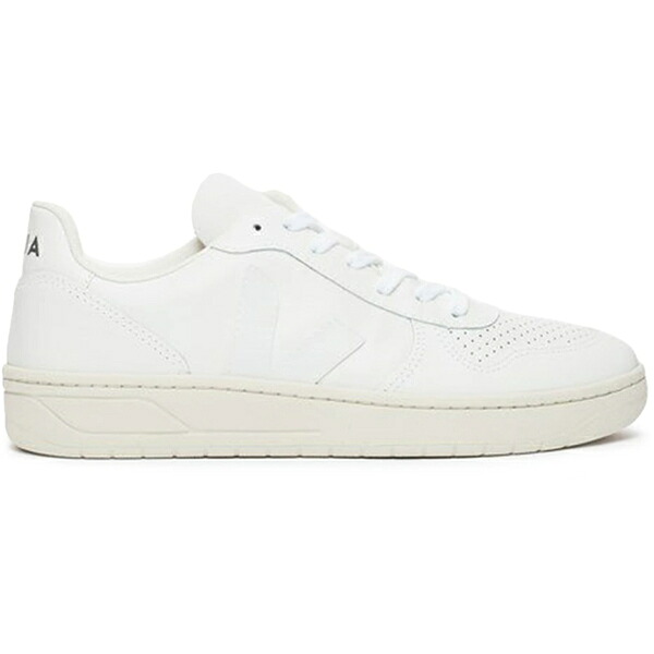 Veja ヴェジャ メンズ スニーカー  【Veja V-10 Leather White White】  大いさ EU_36(21.0糎) White/White