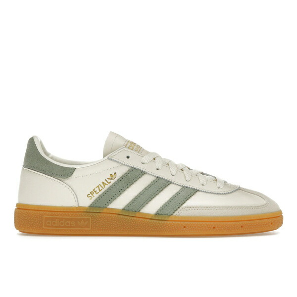 adidas アディダス メンズ スニーカー  【adidas Handball Spezial Off White Silver Green】  大きさ US_12(30.0珊) Off White/Silver Green/Gum