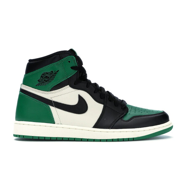 Jordan ジョーダン メンズ スニーカー  【Jordan 1 Retro High Pine Green】  大きさ US_8.5(26.5珊) Pine Green/Sail-Black