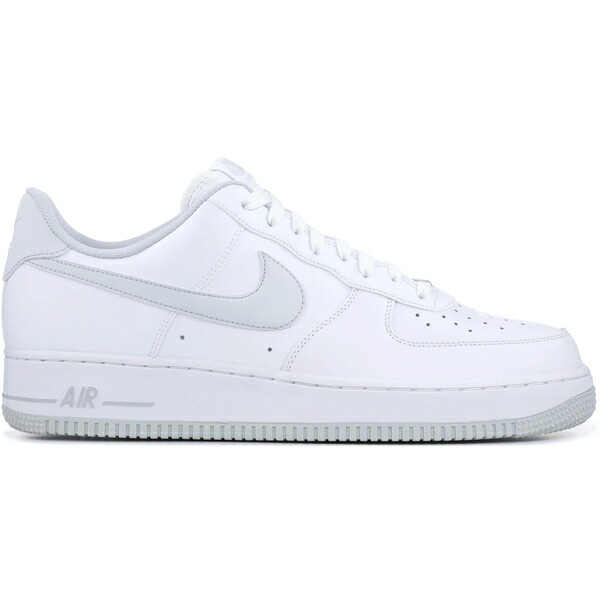 Nike ナイキ メンズ スニーカー  【Nike Air Force 1 Low White Pure Platinum】  大きさ US_M_13 White/Pure Platinum-Pure Platinum