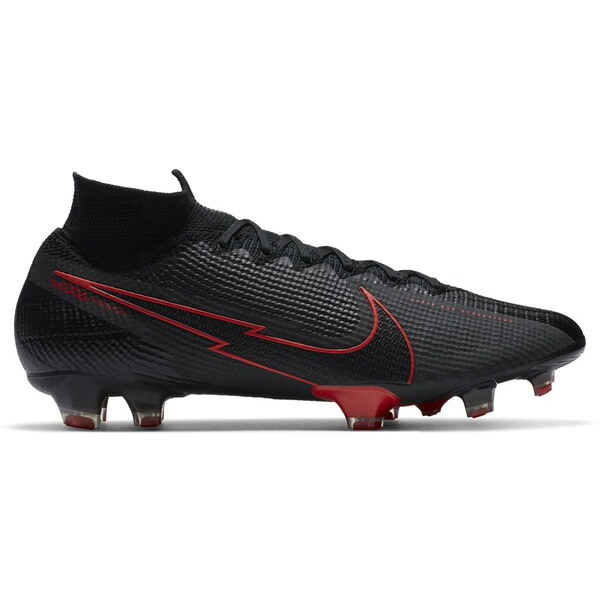 Nike ナイキ メンズ スニーカー 【Nike Mercurial Superfly 7 Elite FG Chile Red Pack Black】 サイズ US_12(30.0cm) Black/Dark Smoke Grey/Black｜asty
