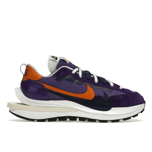 Nike ナイキ メンズ スニーカー  【Nike Vaporwaffle sacai Dark Iris】  大きさ US_8(26.0糎) Purple/Orange-Summit White-Black