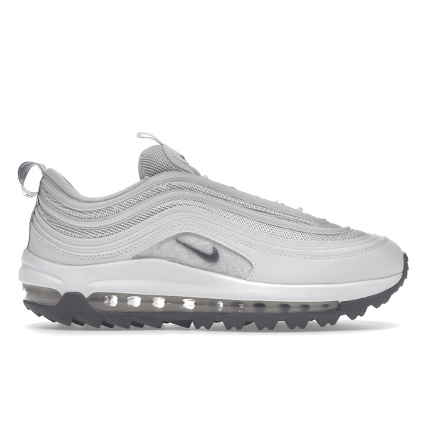 Nike ナイキ メンズ スニーカー  【Nike Air Max 97 Golf White Pure Platinum】  大きさ US_9(27.0珊) White/Metallic Silver-Pure Platinum