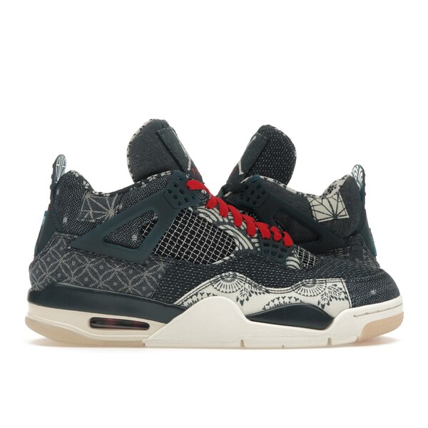 Jordan ジョーダン メンズ スニーカー  【Jordan 4 Retro SE Sashiko】  大きさ US_6(24.0糎) Deep Ocean/Sail-Cement Grey-Fire Red
