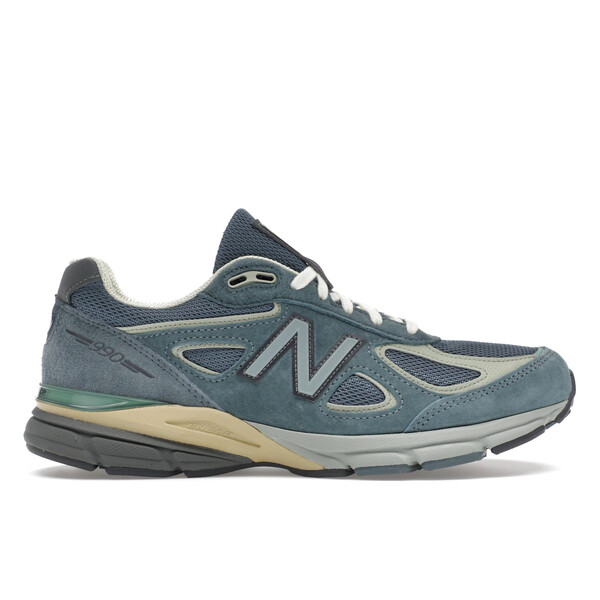 New Balance ニュー平衡にする メンズ スニーカー  【New Balance 990v4 MiUSA Auralee Blue】  大きさ US_5(23.0珊) Blue/White/Cream