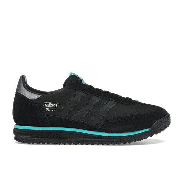 adidas アディダス メンズ スニーカー  【adidas SL 72 RS Mercedes-AMG Petronas Formula One Team Black】  大いさ US_8(26.0糎) Core Black/Core Black/Silver Metallic