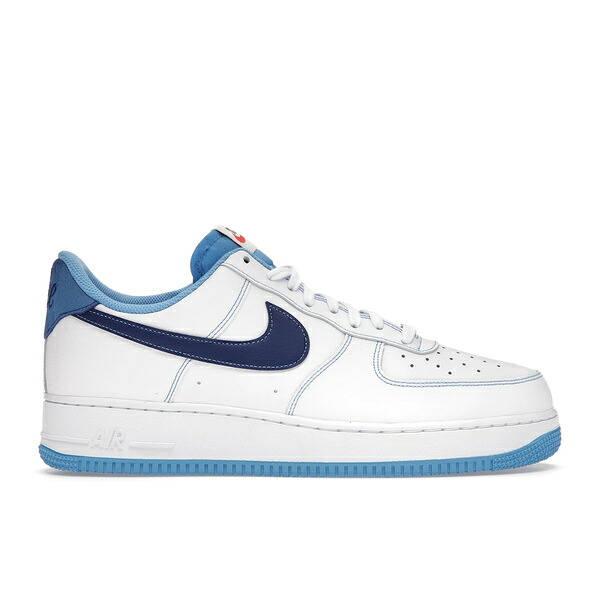 Nike ナイキ メンズ スニーカー  【Nike Air Force 1 Low First Use White University Blue】  大きさ US_9.5(27.5糎) White/Obsidian-University Blue