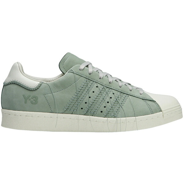 adidas アディダス メンズ スニーカー  【adidas Y-3 Superstar Silver Green Off White Light Brown】  大きさ US_11.5(29.5珊) Silver Green/Off White/Light Brown