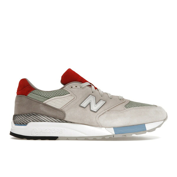 New Balance ニュー平衡にする メンズ スニーカー  【New Balance 998 Concepts Grand Tourer】  大いさ US_9(27.0糎) Off White/Sea Green/Bright Red