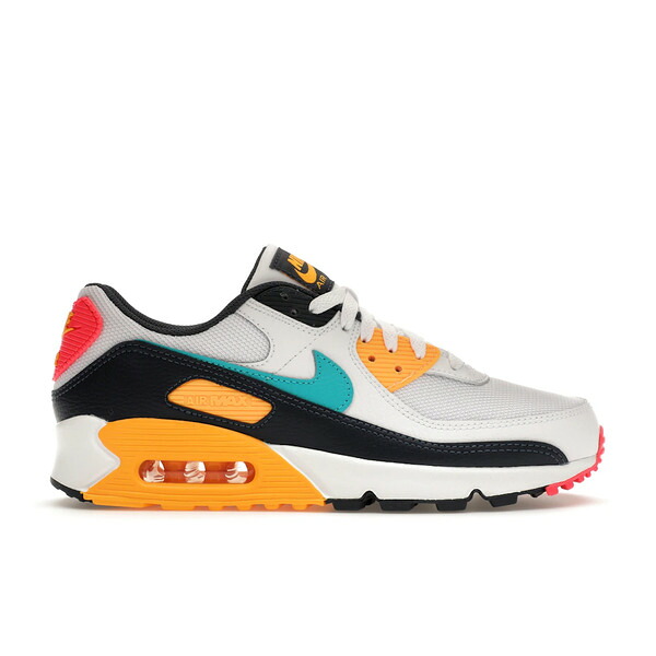 Nike ナイキ メンズ スニーカー  【Nike Air Max 90 White Dusty Cactus】  大きさ US_10(28.0珊) White/Thunder Blue/Racer Pink/Dusty Cactus