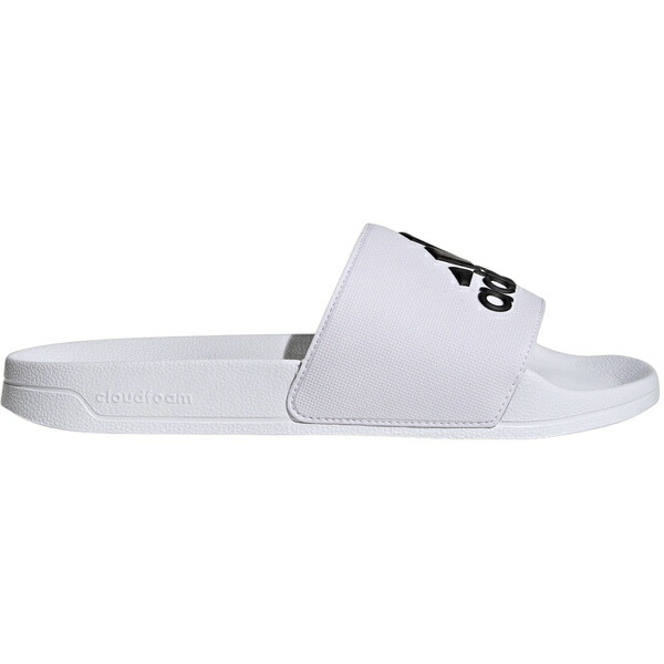 adidas アディダス メンズ スニーカー  【adidas Adilette Shower Slides Cloud White Core Black】  大きさ US_M_13 Cloud White/Core Black/Cloud White