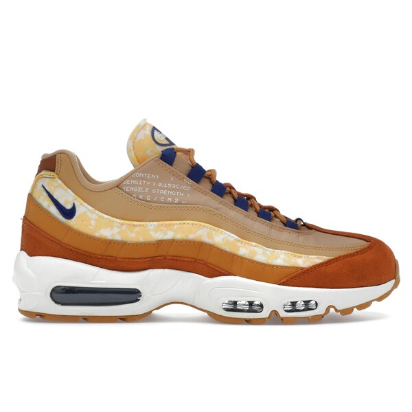 Nike ナイキ メンズ スニーカー  【Nike Air Max 95 SE Twine】  大いさ US_9(27.0糎) Twine/Tawny/Deep Royal Blue/Sai