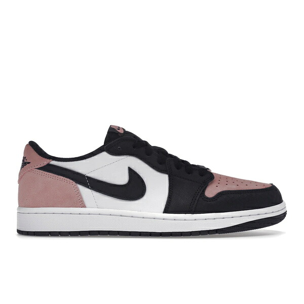 Jordan ジョーダン メンズ スニーカー  【Jordan 1 Low OG Bleached Coral】  大いさ US_M_4.5 Black/Bleached Coral-White-Grey Fog