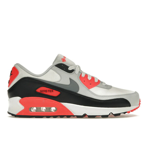 Nike ナイキ メンズ スニーカー  【Nike Air Max 90 Gore-Tex Infrared】  大いさ US_6(24.0糎) Summit White/Cool Grey/Bright Crimson