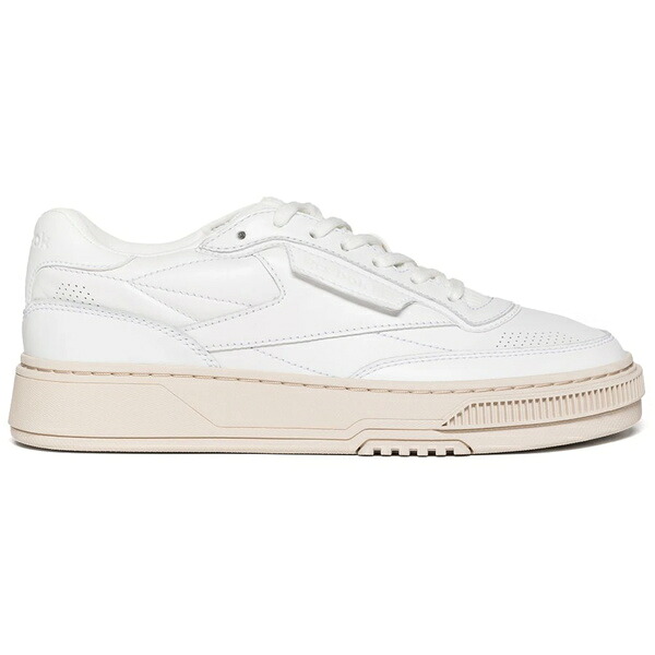 Reebok リーボック メンズ スニーカー  【Reebok Club C LTD White Leather】  大いさ US_8.5(26.5糎) White/White