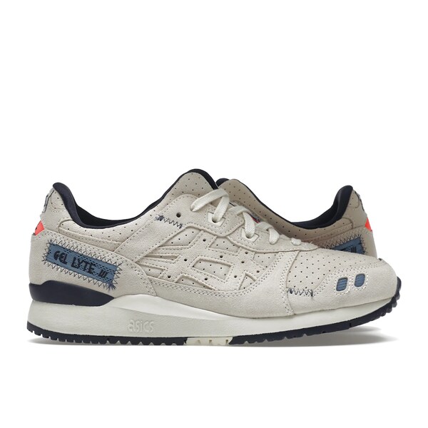 ASICS アシックス メンズ スニーカー  【ASICS Gel-Lyte III Patchwork】  大いさ US_11(29.0糎) Cream/Red/Navy