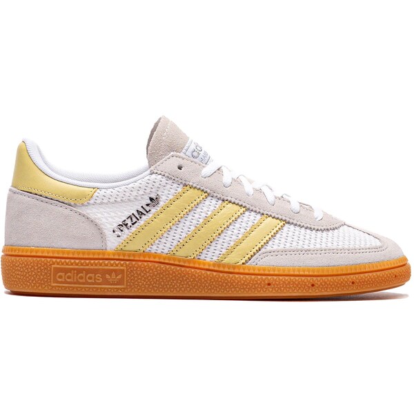 adidas アディダス レディース スニーカー  【adidas Handball Spezial White Powder Yellow (Women)】  サイズ US_W_11 Footwear White/Powder Yellow/Silver Metallic