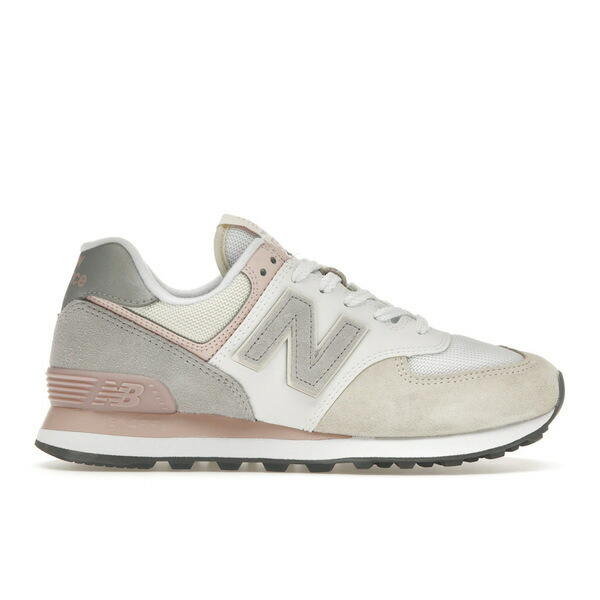 New Balance ニューバランス レディース スニーカー 【New Balance 574 Beige White Pink Sand (Women's)】 サイズ US_7(24.0cm) Beige/White/Pink/Sand