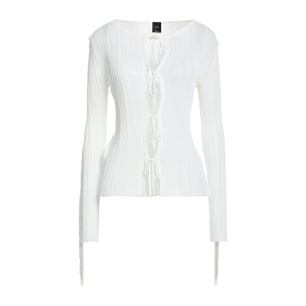 【送料無料】 ピンコ レディース カーディガン アウター Cardigans White