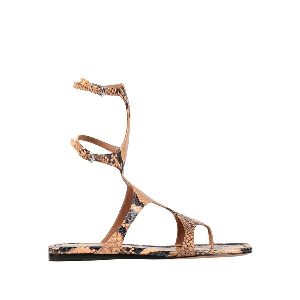 【送料無料】 パリテキサス レディース サンダル シューズ Thong sandals Beige｜asty