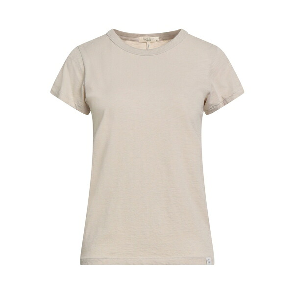 【貨物輸送無料】 ラグアンドボーン レディース ティーシャツ トップス T-shirts Beige レディースファッション-Tシャツ・カットソー
