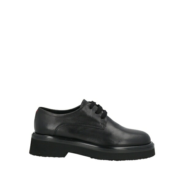 【貨物輸送無料】 ハルマネラ レディース オックスフォード シューズ Lace-up shoes Black