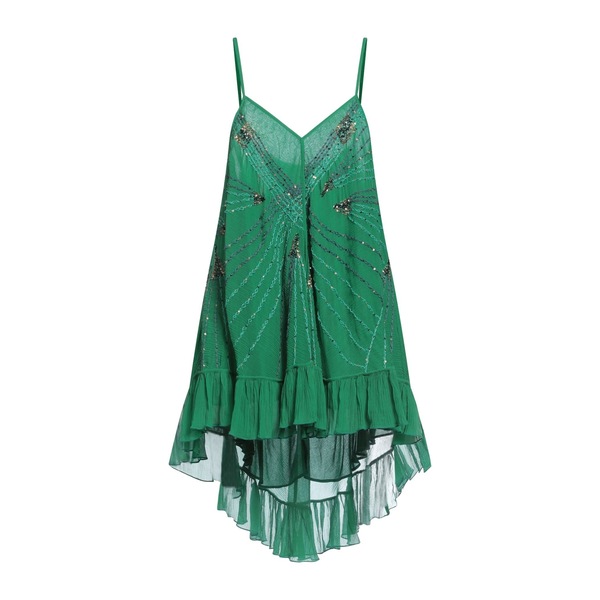 【送料無料】 メドモワゼル レディース Tシャツ トップス Tops Green