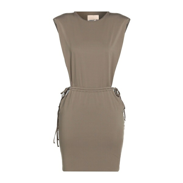 【送料無料】 アニエバイ レディース ワンピース トップス Mini dresses Green｜asty
