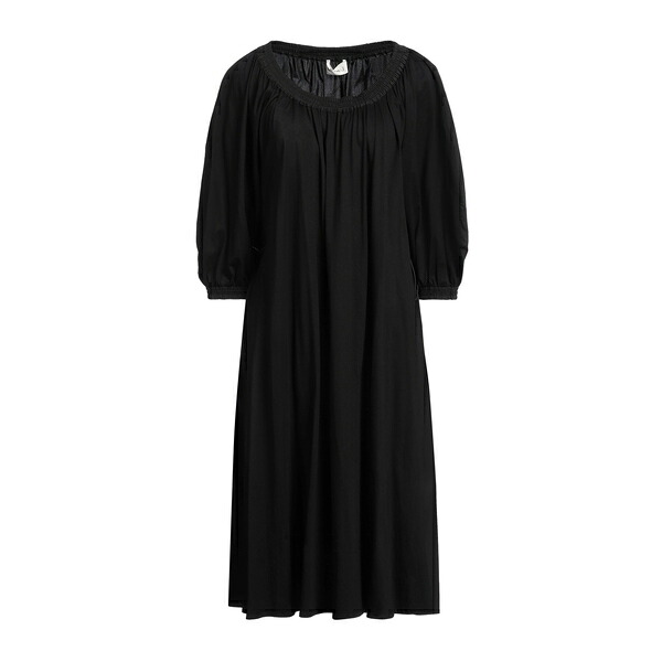 【送料無料】 メイメイジェイ レディース ワンピース トップス Midi dresses Black