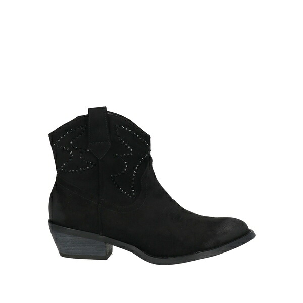 【送料無料】 トスカブルー? レディース ブーツ シューズ Ankle boots Black｜asty