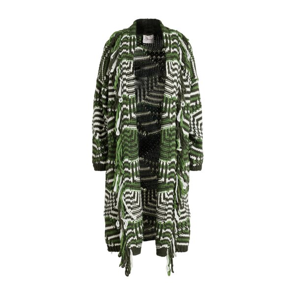 【送料無料】 クロッチ レディース カーディガン アウター Cardigans Green